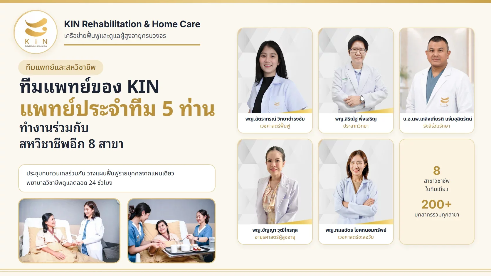 ทีมแพทย์ kin