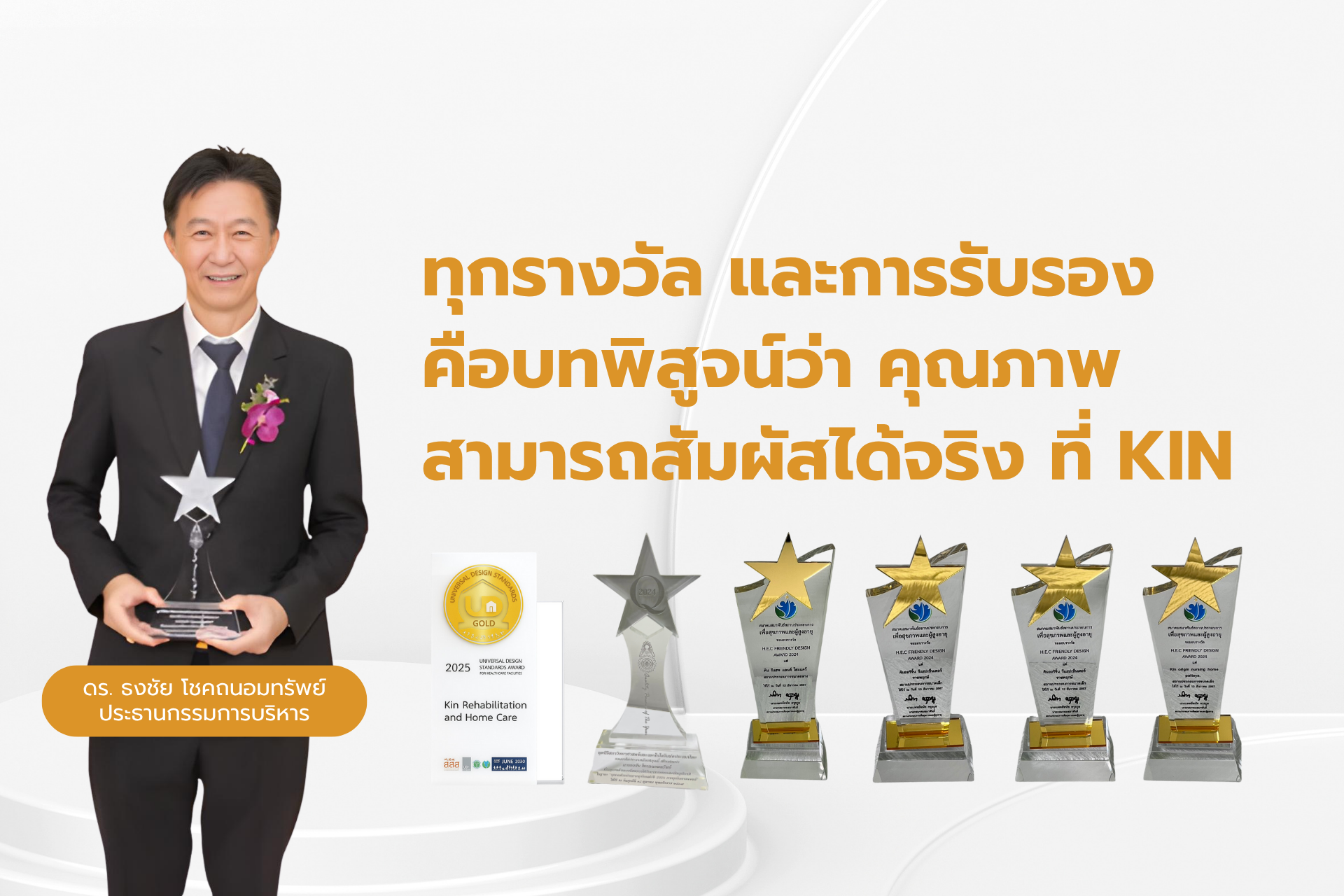 รางวัลที่ KIN KINOrigin ได้รับ
