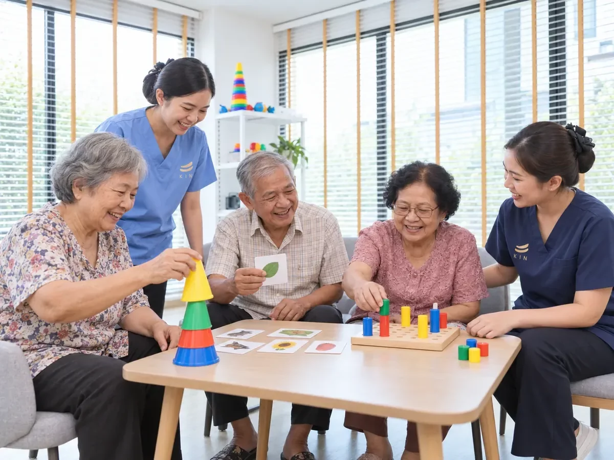 多学科团队——日常生活训练 — KIN Stroke Recovery Package