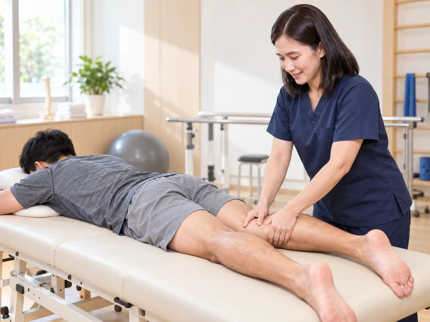 KIN 拉抛71 康复中心 Sport Massage 运动后腿部肌肉放松