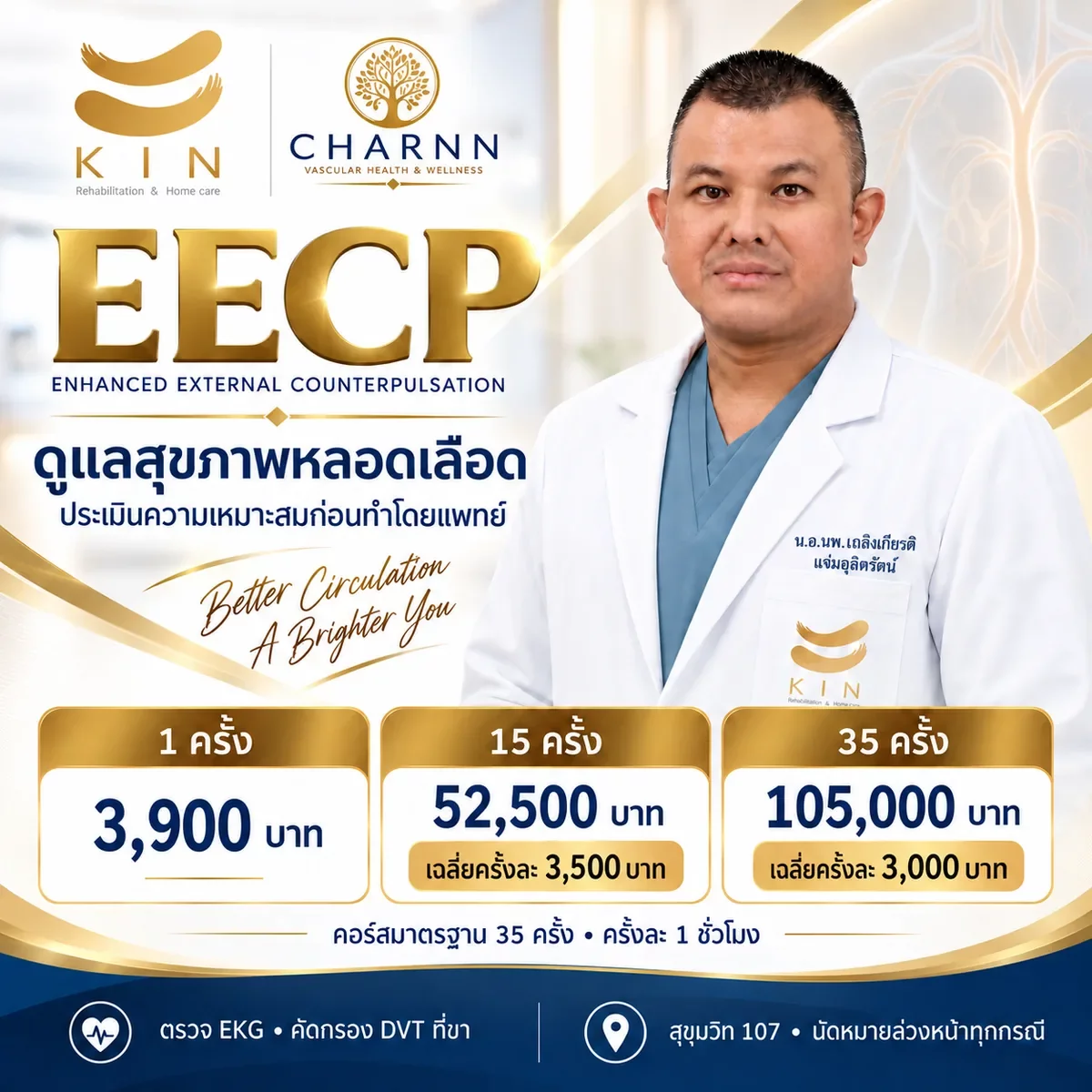 น.อ.นพ.เถลิงเกียรติ แจ่มอุลิตรัตน์ — โปสเตอร์ราคา EECP