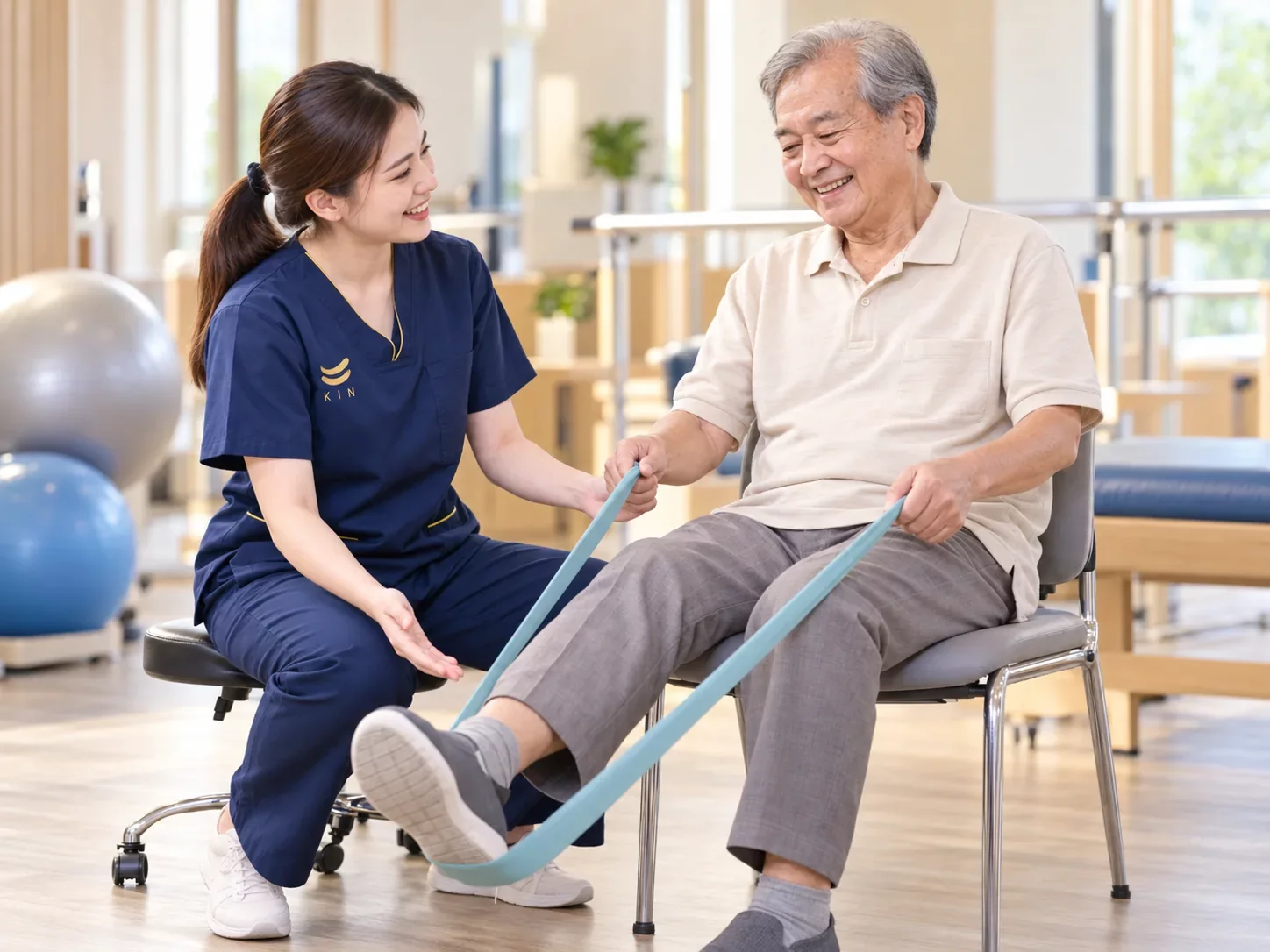 Physiotherapy during the day — KIN