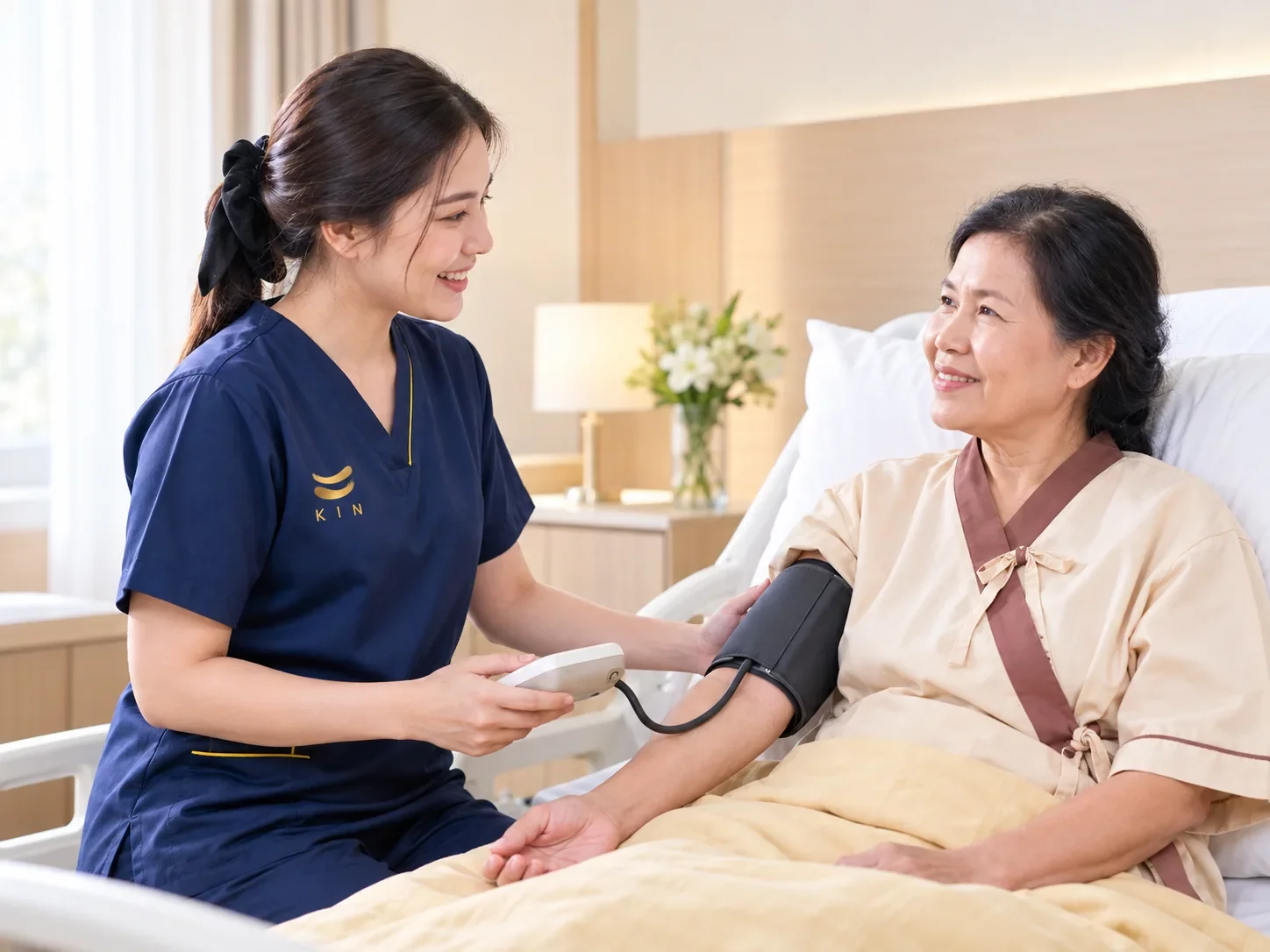 พยาบาลประจำศูนย์ดูแล 24 ชั่วโมง — KIN