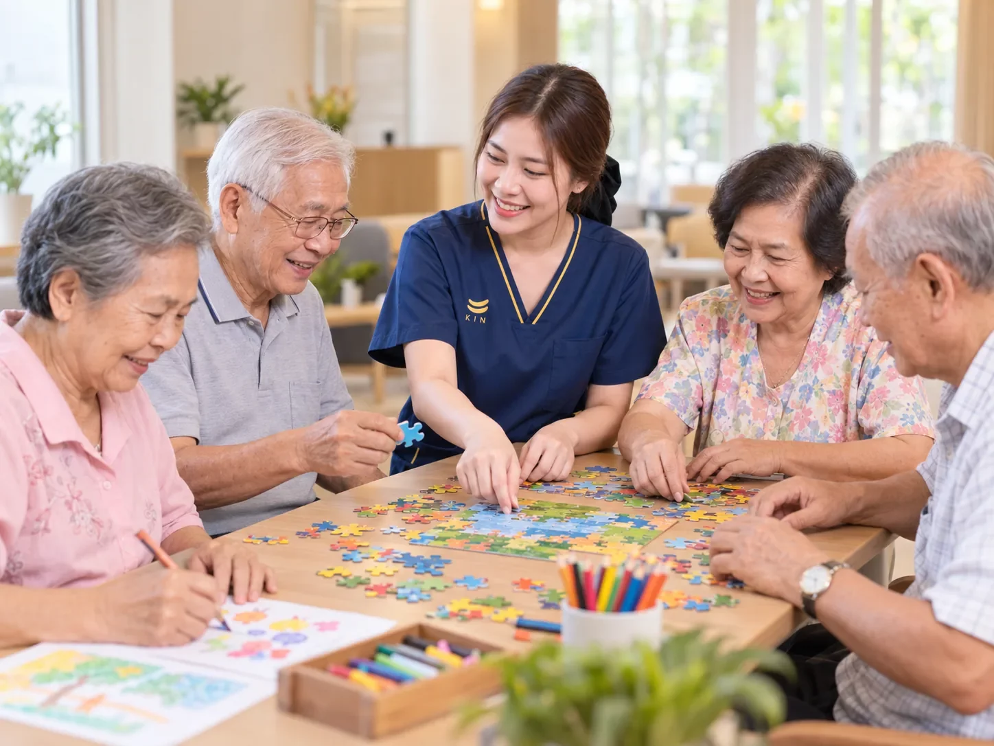 Afternoon group activity — KIN