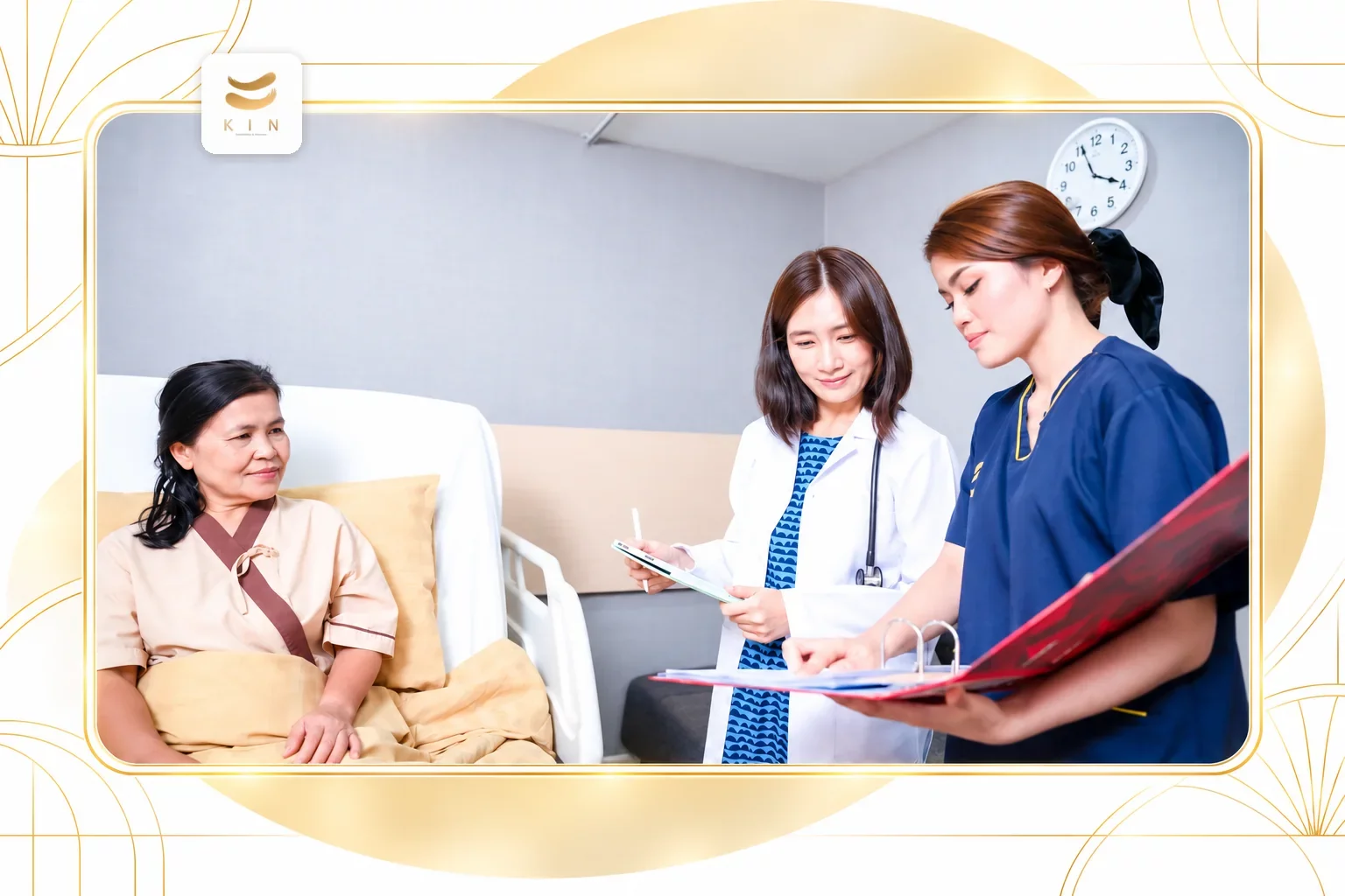 บรรยากาศ KIN Nursing Home ดูแลผู้สูงอายุ บรรยากาศภายใน KIN Nursing Home ศูนย์ดูแลผู้สูงอายุ Nursing Home Interior ศูนย์ฟื้นฟูคิน KIN