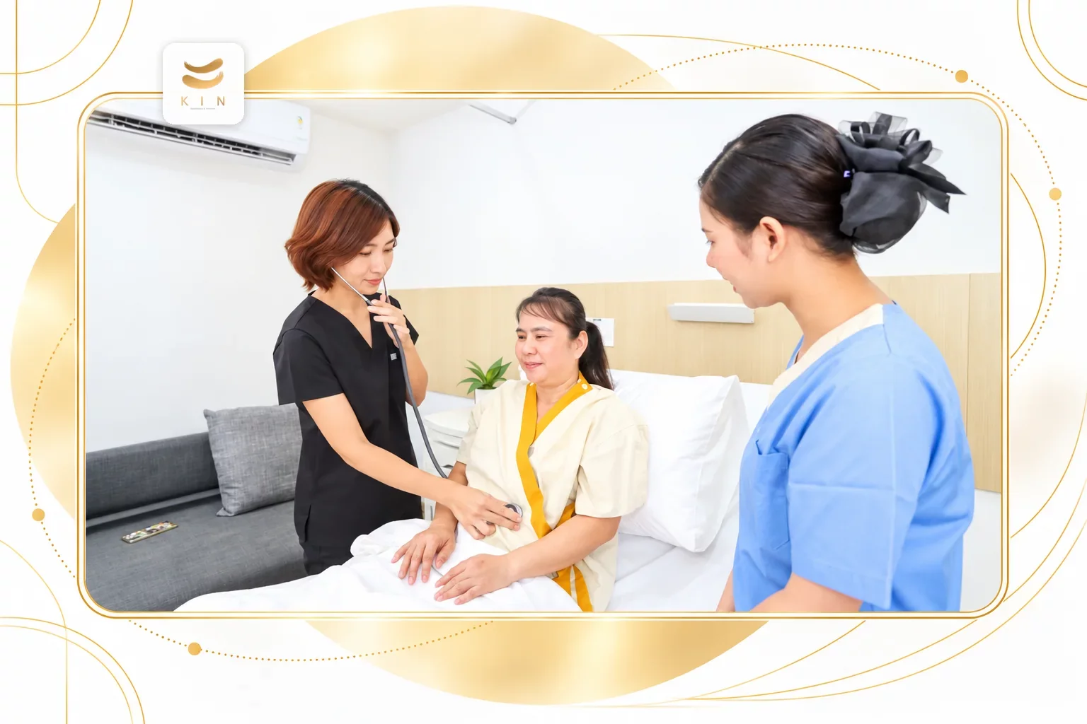 เนอร์สซิ่งโฮมดูแลผู้สูงอายุ KIN ราชพฤกษ์ นนทบุรี | nursing home service KIN Ratchaphruek Nonthaburi &mdash; ศูนย์ฟื้นฟูคิน KIN