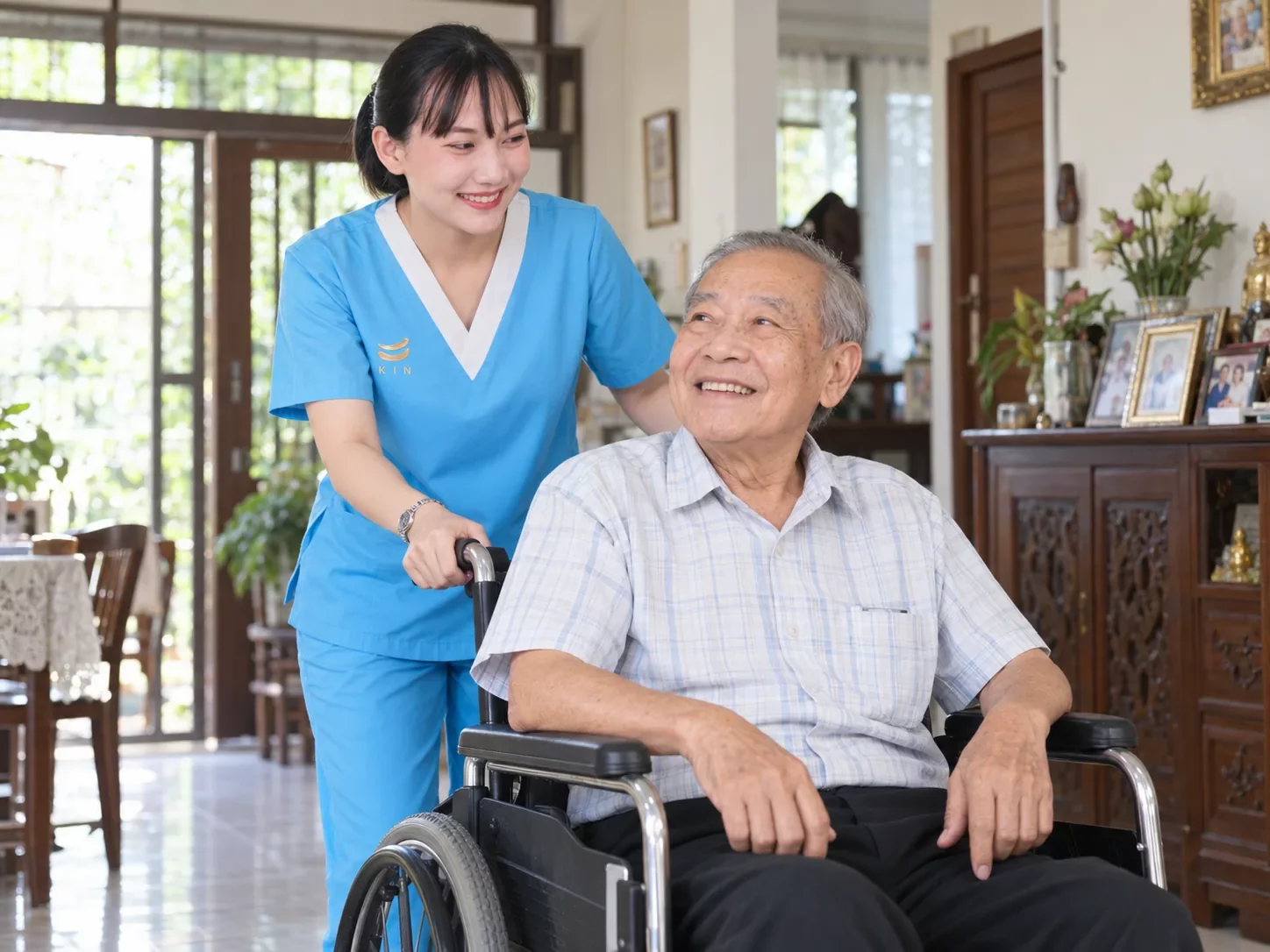 เช่ารถเข็นผู้ป่วย KIN HomeCare | Wheelchair rental