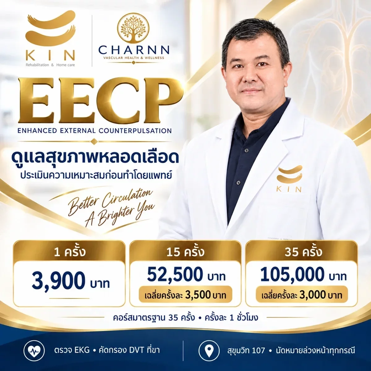 น.อ.นพ.เถลิงเกียรติ แจ่มอุลิตรัตน์ — โปสเตอร์ราคา EECP