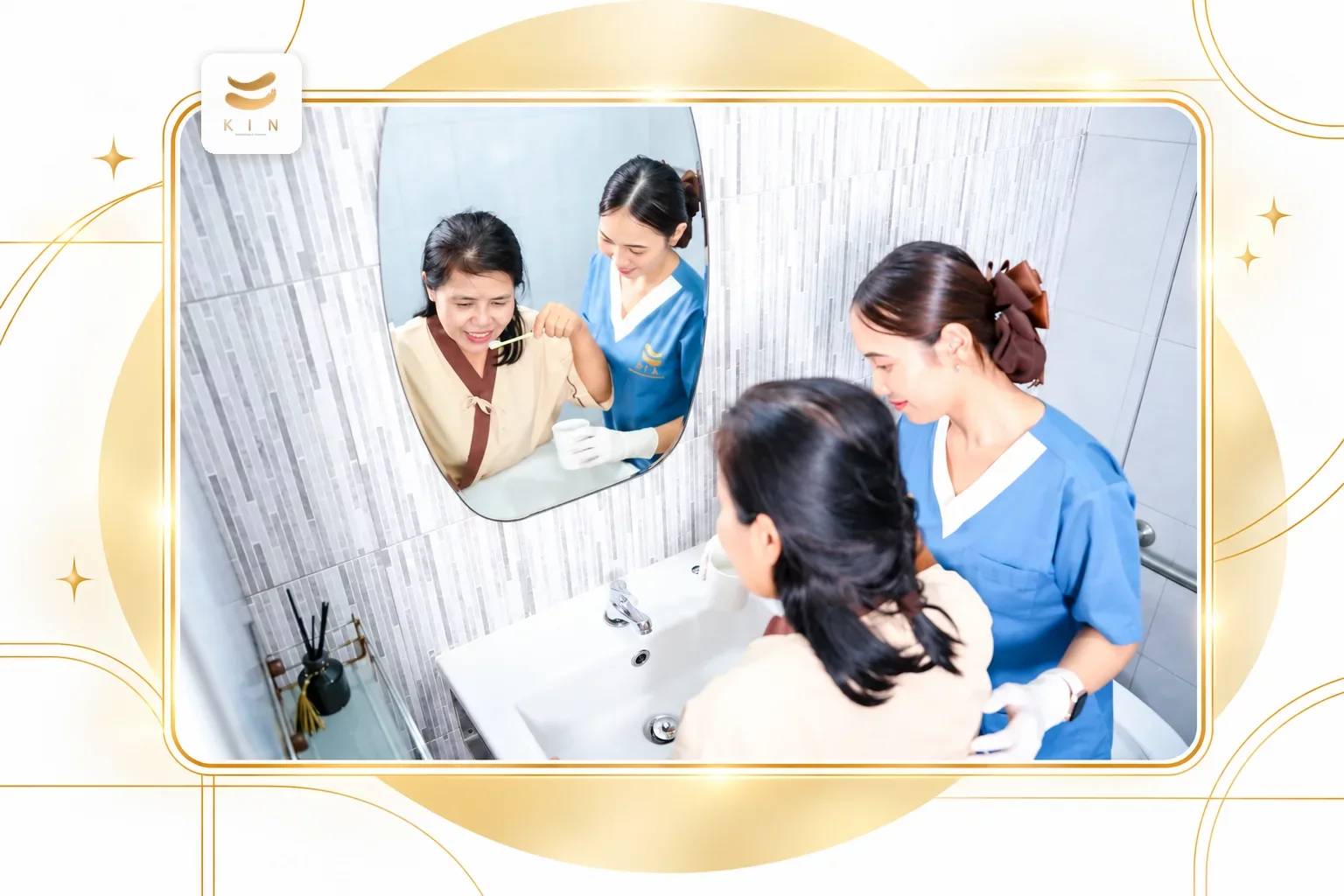 ห้องพักและพื้นที่ส่วนกลางของศูนย์ดูแลผู้สูงอายุระยะยาว KIN &mdash; long-term elderly care facility in Bangkok ศูนย์ฟื้นฟูคิน KIN