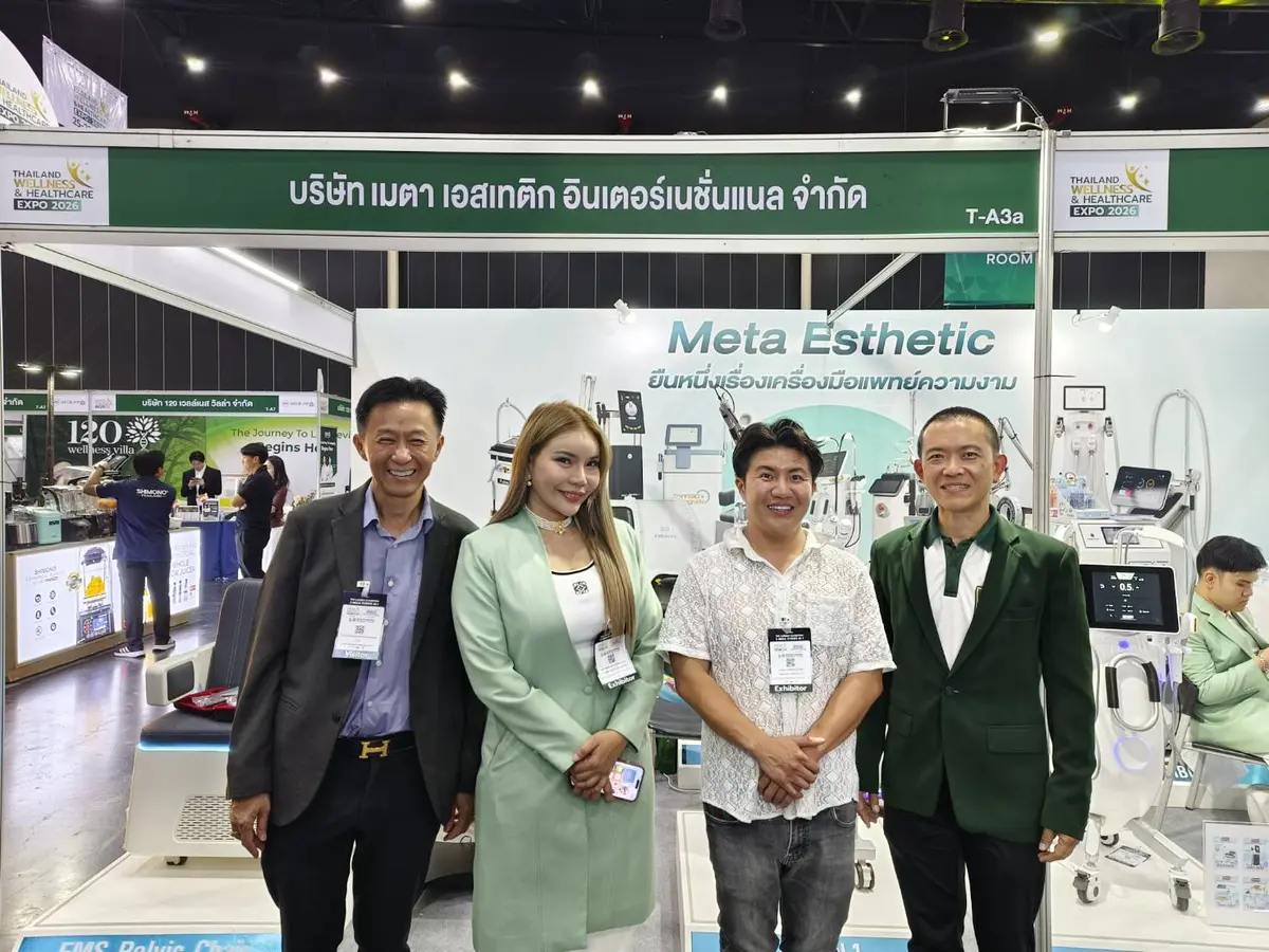 KIN Rehabilitation & Homecare meeting healthcare business partners at Thailand Wellness & Healthcare Expo 2026