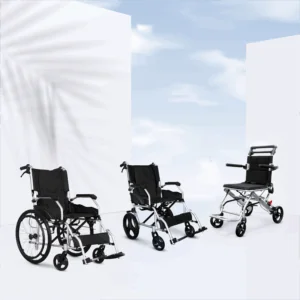 เช่ารถเข็นวีลแชร์พับได้ ล้อเล็ก ล้อใหญ่ KIN HomeCare
