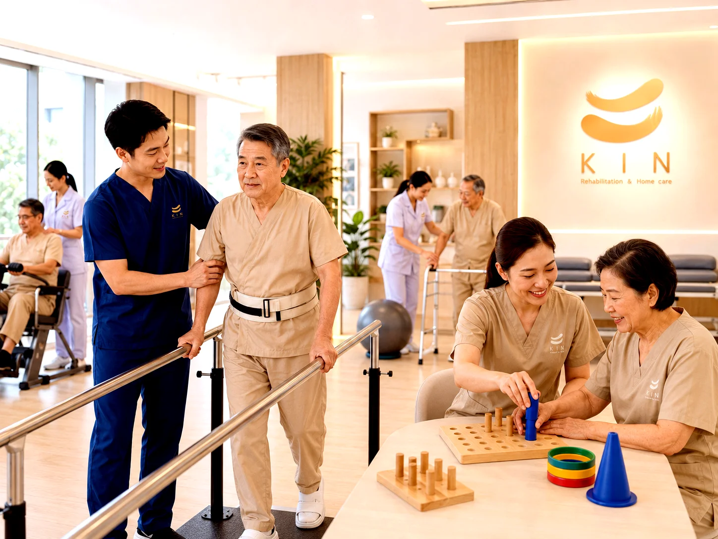ศูนย์ฟื้นฟู Stroke KIN Rehabilitation ทีมสหวิชาชีพดูแลผู้ป่วยโรคหลอดเลือดสมอง